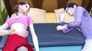 Korean Sister Fucks Sleeping Brother After Came Home Drunk From