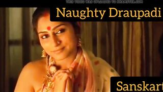 Sexual Draupadi seducing poojari