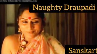 Sexual Draupadi seducing poojari