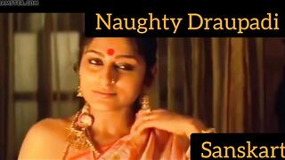 Sexual Draupadi seducing poojari