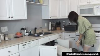 Hottie Horny Housewife Charlee Chase Meets & Bangs the Plumber!