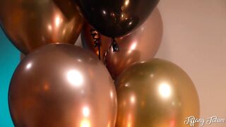 Young Lesbian Lovers Go ALL OUT On New Year's Eve