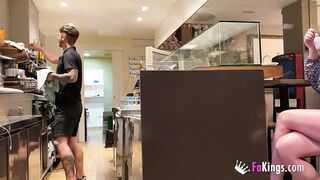 Silvia Soprano gets seduced by a lusty waiter