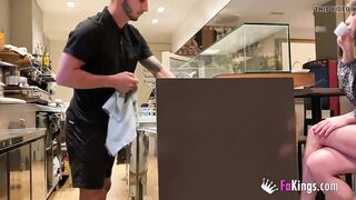 Silvia Soprano gets seduced by a lusty waiter