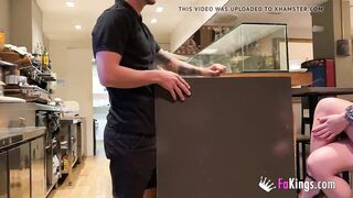 Silvia Soprano gets seduced by a lusty waiter