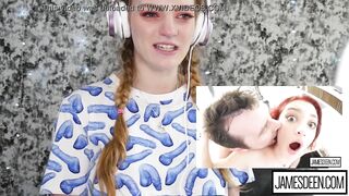 CARLY RAE SUMMERS REACTS TO EXTREME ANAL ORGASMS - HONEST PORN REACTIONS