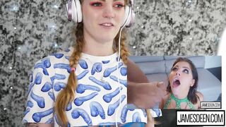 CARLY RAE SUMMERS REACTS TO EXTREME ANAL ORGASMS - HONEST PORN REACTIONS