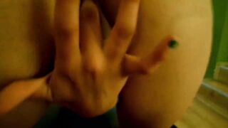 Slutty fiance plays with her cunt and getting boned!