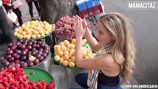 CARNEDELMERCADO - (Anastasia Rey, Cristian Cipriani, Fredau Montes) - Amazingly babe Latina Picked Up From Work To Get Pounded