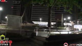 Rena Fuji gives interview and sucks off the cameraman and