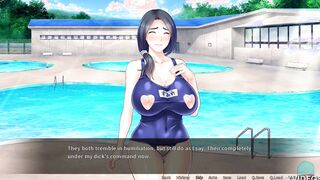 2 lewd milfs are flaunting their long boobs and bushy pussies • NETORIOUS NEXT DOOR #22