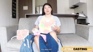 Thick Big Boobed Hispanic Bae First Time Recorded and Filled