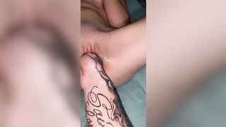 Cutie soak fisting