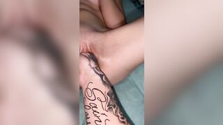 Cutie soak fisting