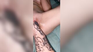 Cutie soak fisting