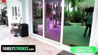 FamilyStrokes - Beauty Milf And Barely Legal Tagged Team On StepDaughters Boyfriends Big Thick Shaft