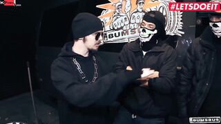 Ashley Cumstar getting jizzed & hardcore pounded in Hottie gang bang LETSDOEIT
