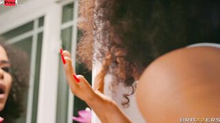 Blue Light Filter Film With Small Hands, Alina Ali, Destiny Cruz - Brazzers Official