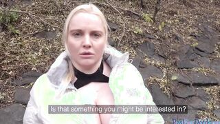 Boobylicious pov amateur whore screwed four money after casting