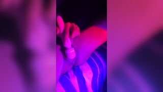 Mom makes crazy hot pink cunt squirt!