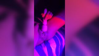 Mom makes crazy hot pink cunt squirt!