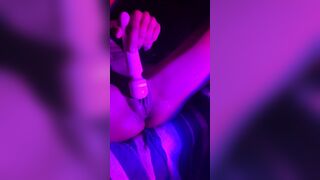 Mom makes crazy hot pink cunt squirt!