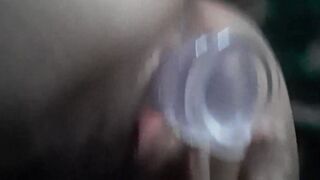 Really Vulgar Home Alone Tries New Vibrator Noisy Orgasm Squirt