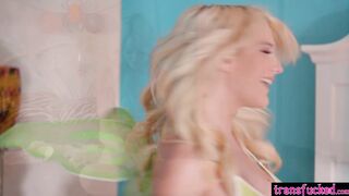 Kenna James fucked by her tranny friend