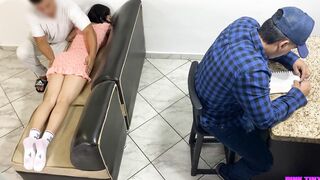 My Bf's Friend gave me massages and I liked that he Touched me and Banged me next to my distracted Bf