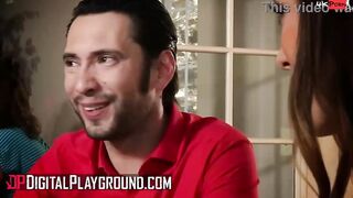 (Tyler) Shoves His Cock In (Cassidy Klein's) Throat But Getting Caught Cumming Inside Her Mouth By His Girlfriend - DigitalPlayground