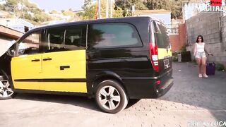 MAMACITAZ - (Emilio Ardana, Aisha) - Fake Taxi Driver Bangs hot Barely Legal Into His Car