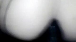 WHITE BOTTOM GETS BBC BAREBACK