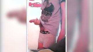 my 9 inch curved cock