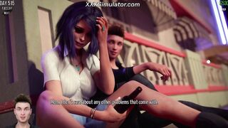 Sexy MILF & Teen Boy Gameplay Sex