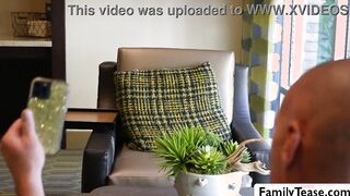 Lusty stepdad fucks thin 18 yo step-daughter Summer Vixen