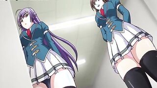 Hentai busty teen does everything to delight her friend
