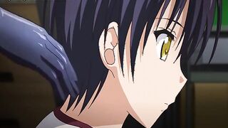 Hentai busty teen does everything to delight her friend