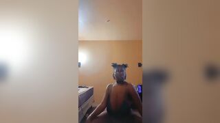 Chocolate baby Feeling myself