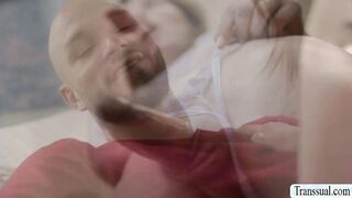 Slut tranny analed by stepsis boyfriend