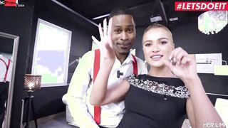HERLIMIT - (Cherry Kiss, Darrell Deeps) - Squirting Anal Slut Getting Insane Ass Fucking From Monster big black dick Full Sex Clip