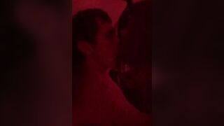adorable sweet girl trying bdsm