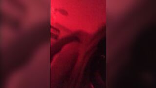 adorable sweet girl trying bdsm