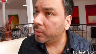 Frustrated Cuckold Watches His Latina Wifey Lynn Love Fuck! Another Man