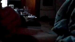 Twinks friend blowjob before sleeping with cumshot drinking