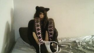Cute crossdresser solo