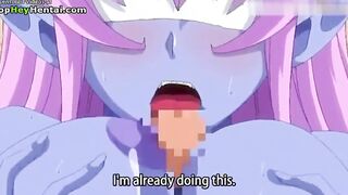 Hentai Milf with massive tits gets creampie