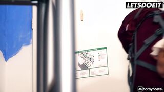 beauty Hardcore Session With (Lika Star) That Gets Lusty After She Saw Her Roommate's Rough Dick - FREAKY HOSTEL