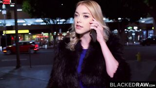 BLACKEDRAW Blonde getting some BBC when her bf ditches her 2