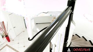 DEVILS VIDEO - My Big Boobed sexy Fiance Rachael Cavalli Found Out I'm Bi So We Did A beauty Bi Sexual Three-Way