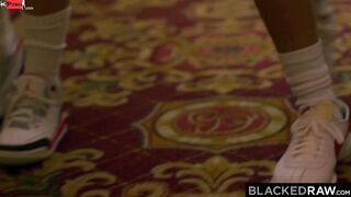 BLACKEDRAW big black cock-thirsty Besties Avi & Kira pickup a stranger 2